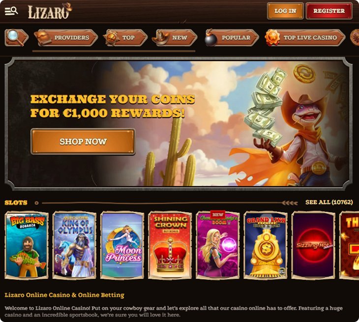 Lizaro Casino: Veelzijdig en Veilig Online Casino voor Nederlandse Spelers - overview